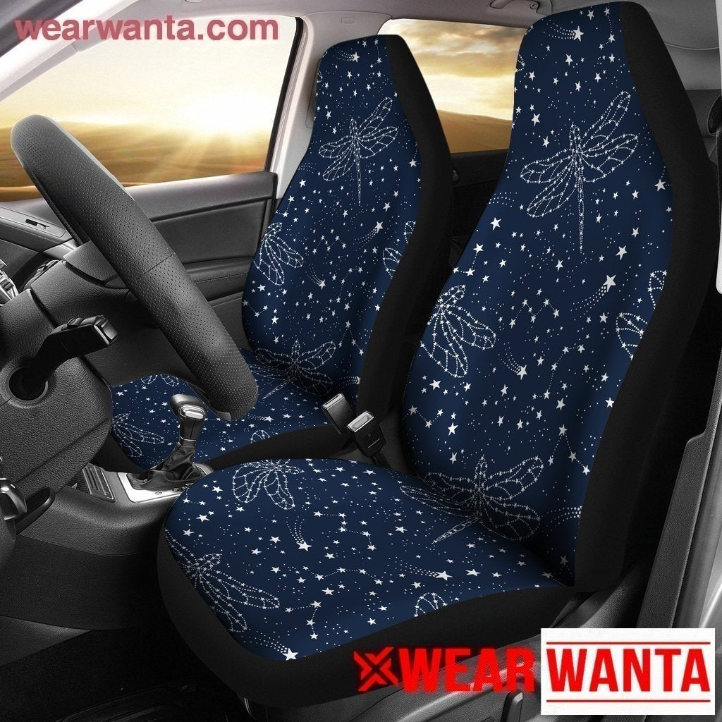 Constellations & Stars With Dragonfly Car Seat Covers LT04-Gear Wanta