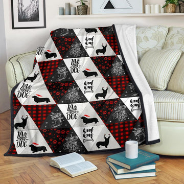 Corgi Lover Dog Fleece Blanket-Gear Wanta