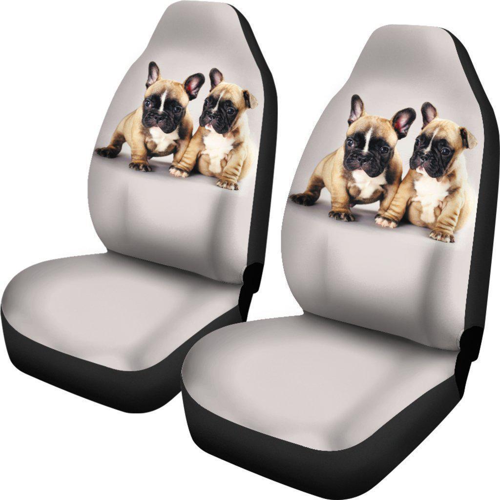 Couple French Bulldog Car Seat Covers-Gear Wanta