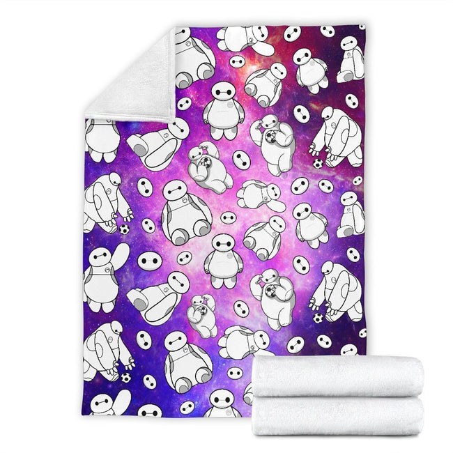 Cute Baymax Fleece Blanket Funny Gift Idea-Gear Wanta