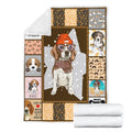 Cute Beagle Fleece Blanket For Beagle Lover-Gear Wanta