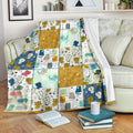 Cute Cat Fleece Blanket For Cat Lover-Gear Wanta