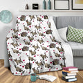 Cute Cats Fleece Blanket Funny For Cat Lover-Gear Wanta