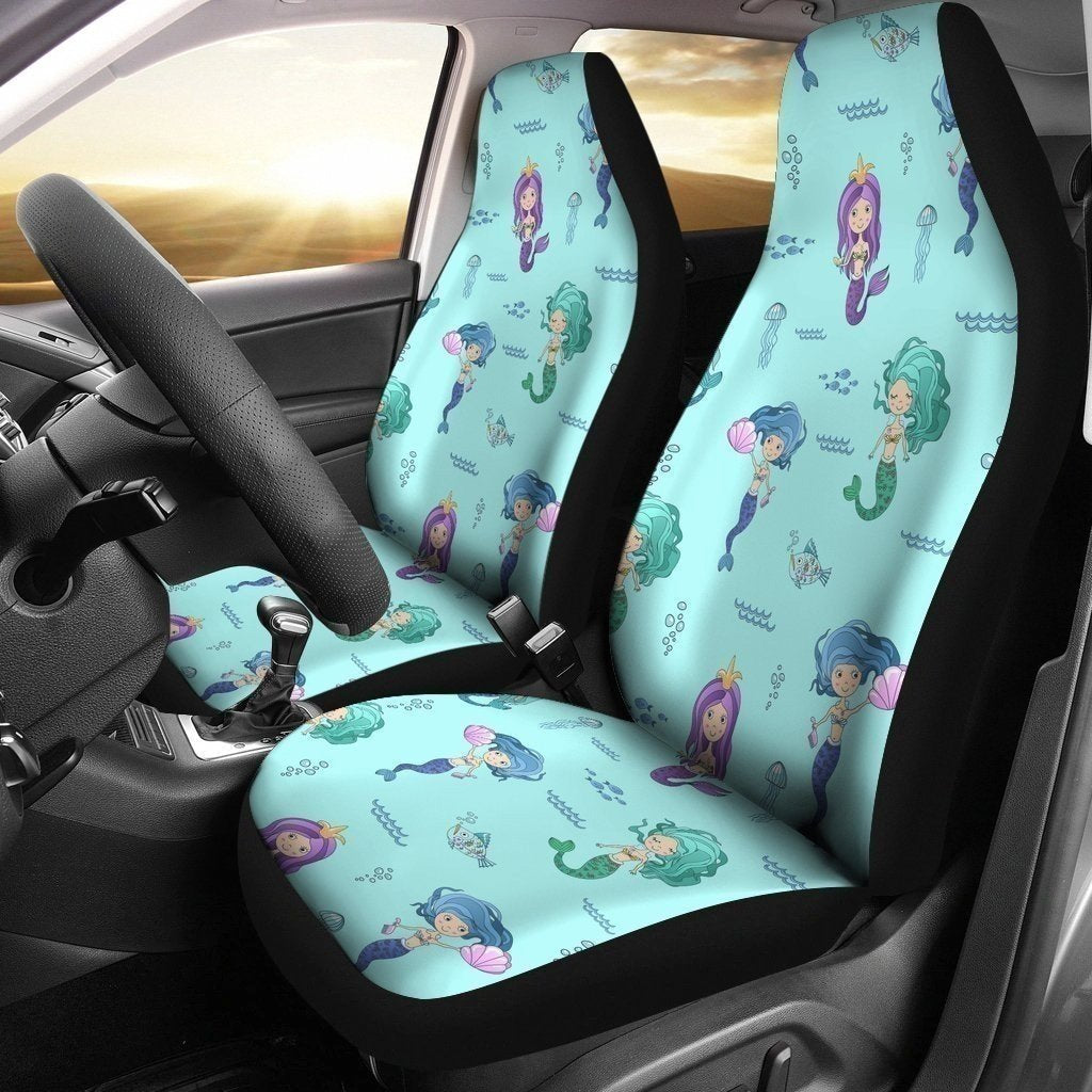 Cute Chibi Mermaid Car Seat Covers LT03-Gear Wanta