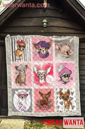 Cute Chihuahua Dog Lover Quilt Blanket-Gear Wanta