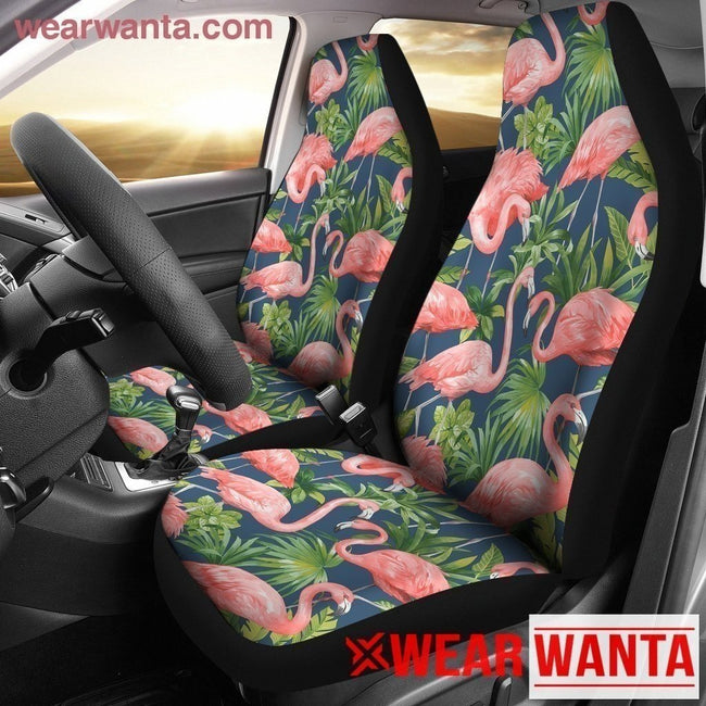 Cute Couple Flamingo Car Seat Covers LT04-Gear Wanta