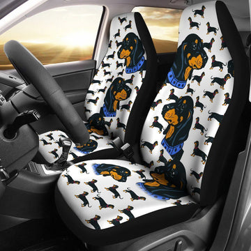Cute Dachshund Car Seat Covers-Gear Wanta