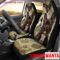 Cute French Bulldog Brown Car Seat Covers-Gear Wanta