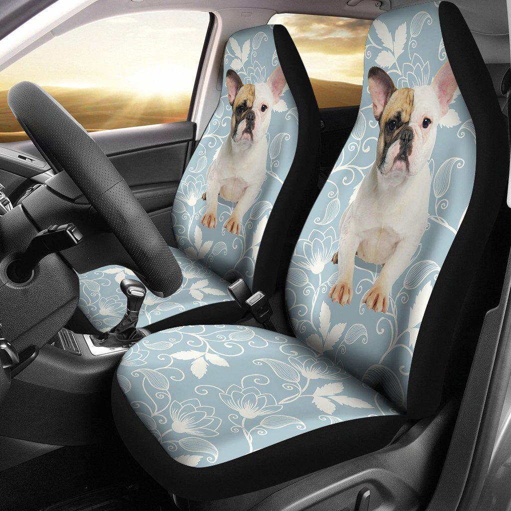 Cute French Bulldog Car Seat Covers Funny-Gear Wanta
