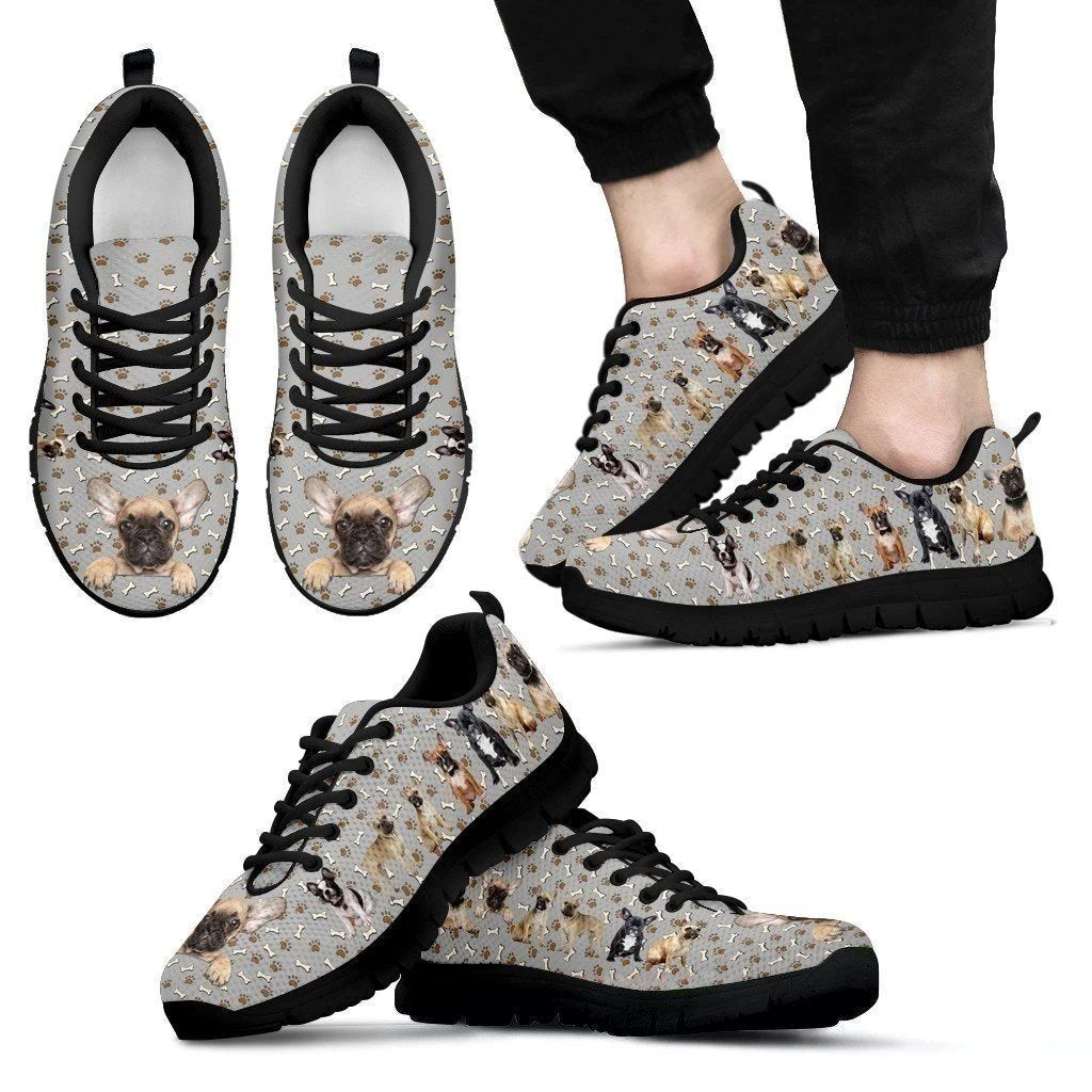 Cute French Bulldog Sneakers For Who Loves Dog-Gear Wanta