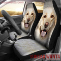 Cute Golden Face Car Seat Covers-Gear Wanta