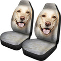 Cute Golden Face Car Seat Covers-Gear Wanta