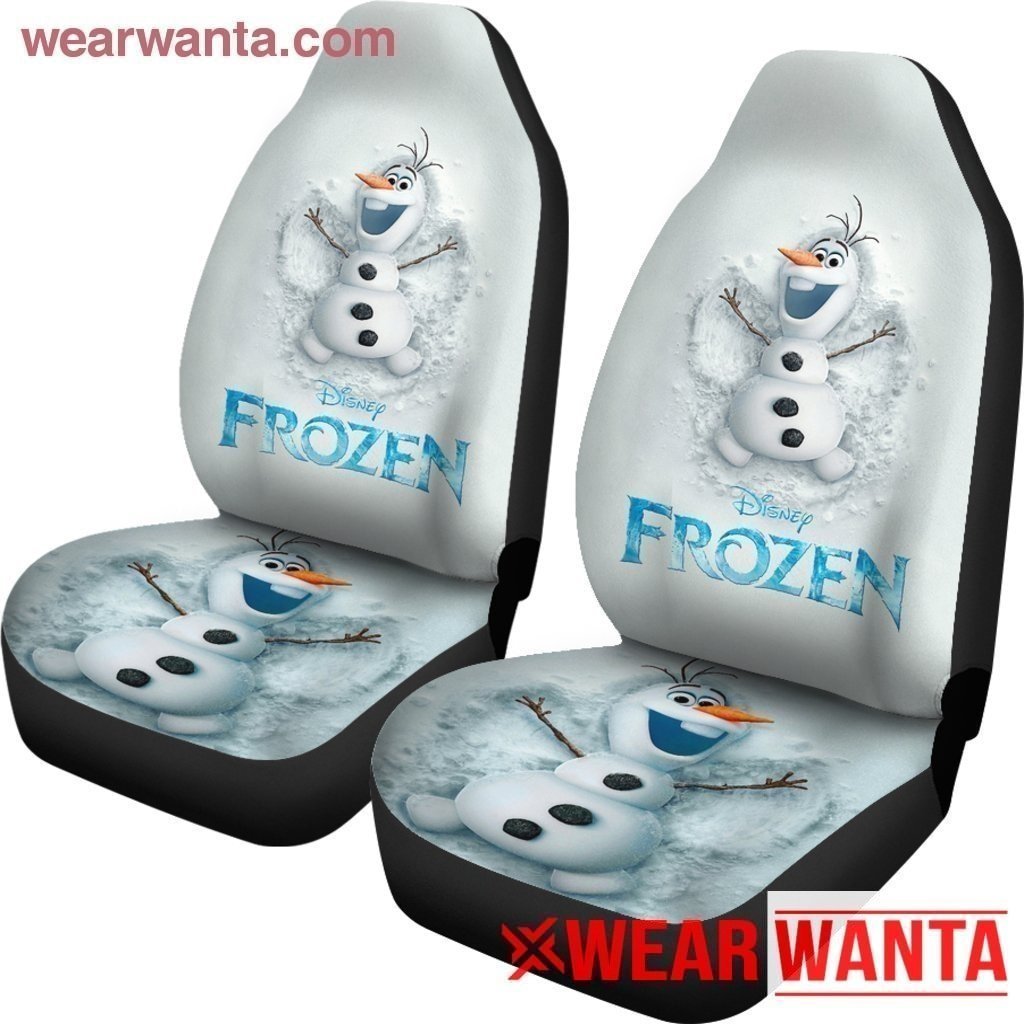 Cute Olaf Frozen Car Seat Covers NH06-Gear Wanta