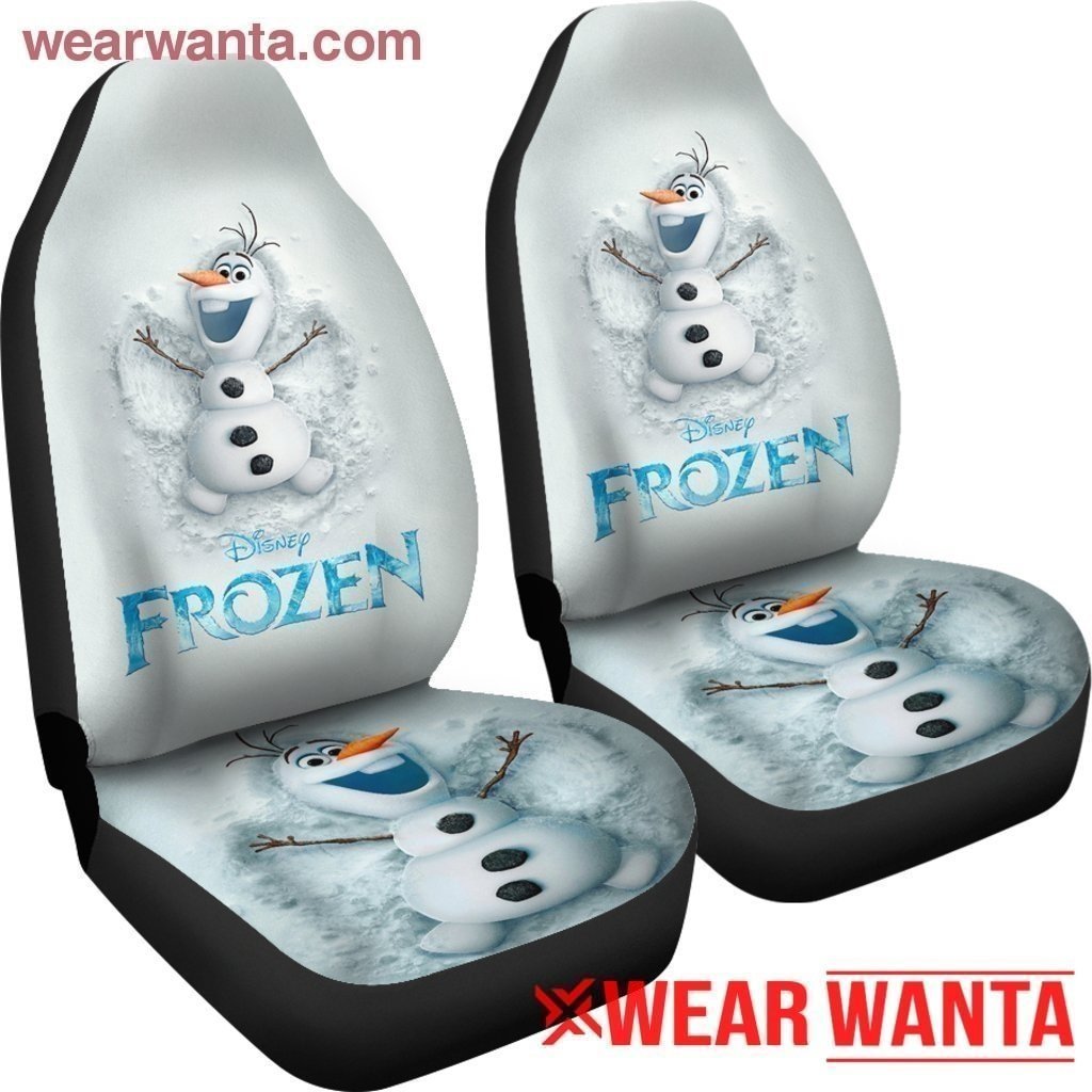 Cute Olaf Frozen Car Seat Covers NH06-Gear Wanta