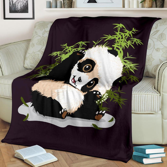 Cute Panda Blanket Custom Panda Lover Home Decoration-Gear Wanta
