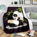Cute Panda Blanket Custom Panda Lover Home Decoration-Gear Wanta