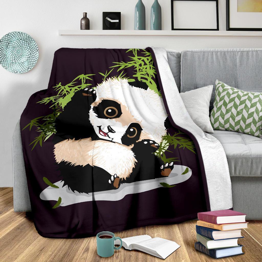 Cute Panda Blanket Custom Panda Lover Home Decoration-Gear Wanta