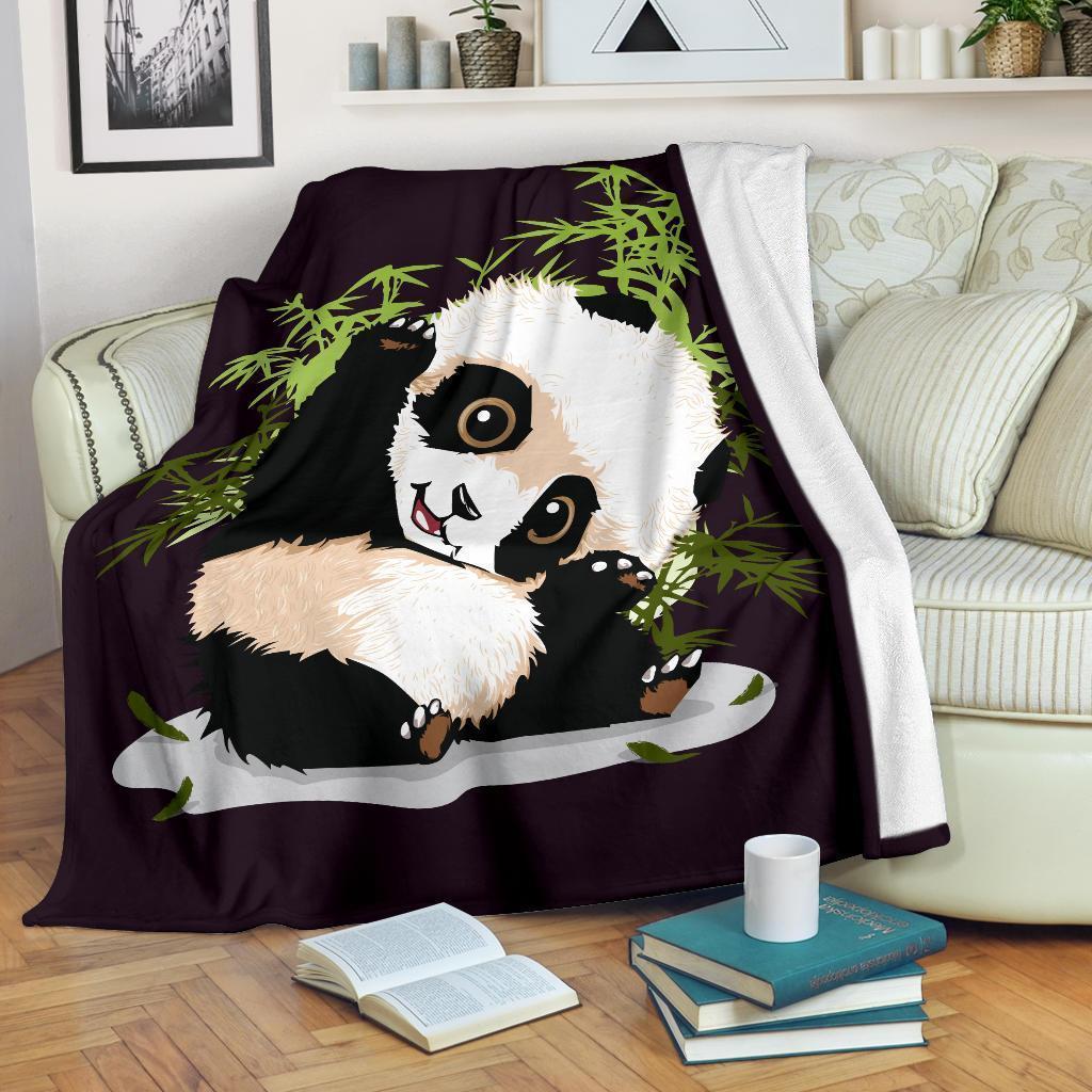 Cute Panda Blanket Custom Panda Lover Home Decoration-Gear Wanta