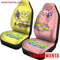 Cute Patrick Star & Spongebob Car Seat Covers LT04-Gear Wanta