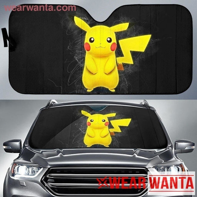 Cute Pikachu Car Sun Shade-Gear Wanta