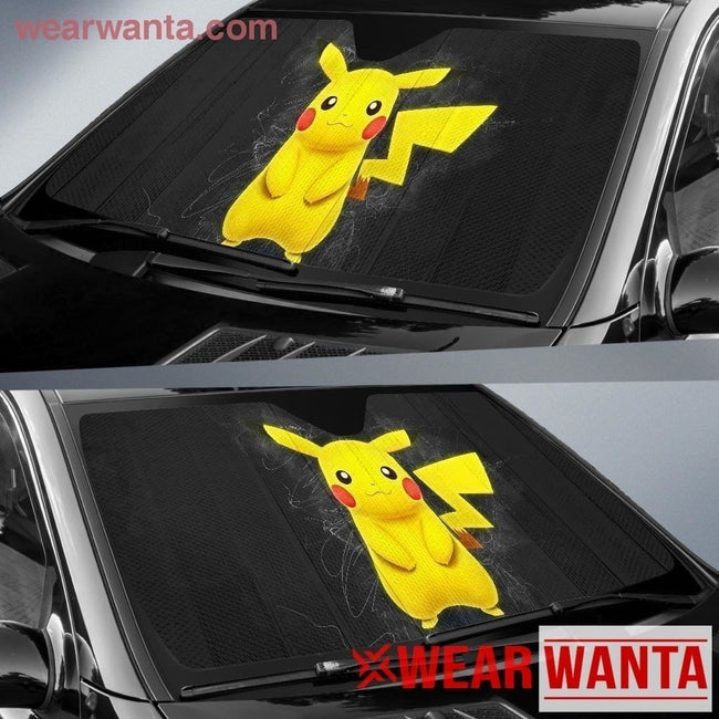 Cute Pikachu Car Sun Shade-Gear Wanta