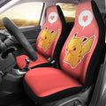 Cute Pikachu Hearts Car Seat Covers LT03-Gear Wanta