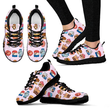 Cute Pug Dog Sneakers Funny For Pug Lover-Gear Wanta