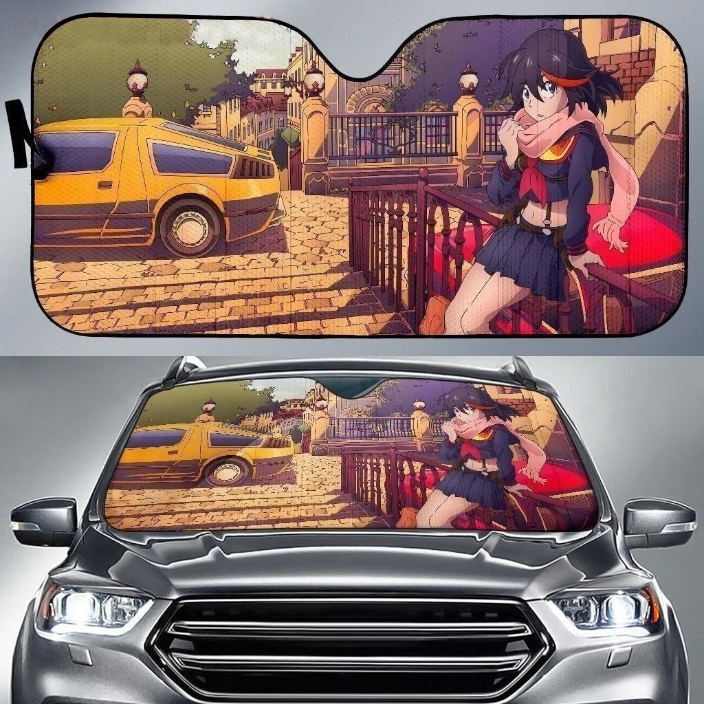 Cute Ryuko Matoi Kill La Kill Anime Car Sun Shade NH08-Gear Wanta