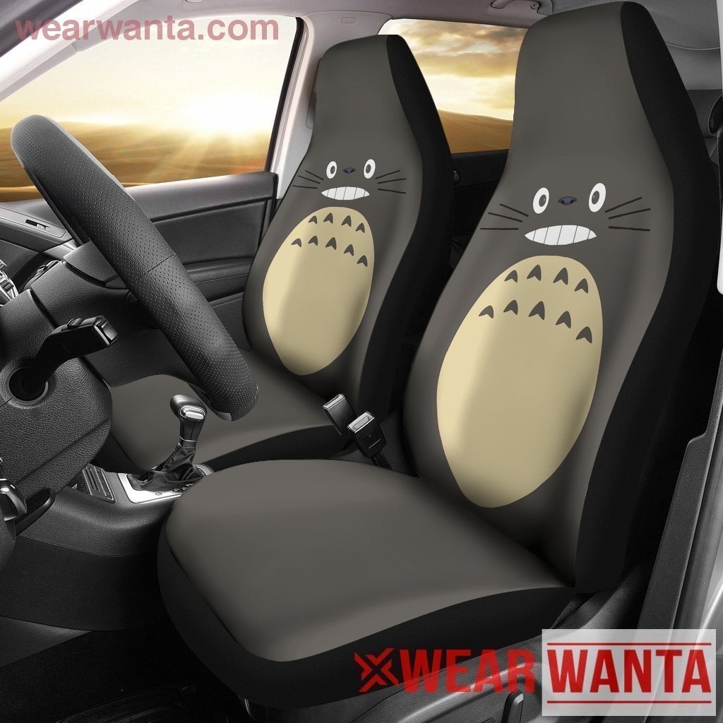 Cute Totoro Car Seat Covers Custom Anime Car Accessories Idea NH1911-Gear Wanta