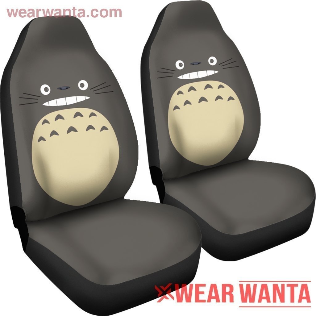 Cute Totoro Car Seat Covers Custom Anime Car Accessories Idea NH1911-Gear Wanta