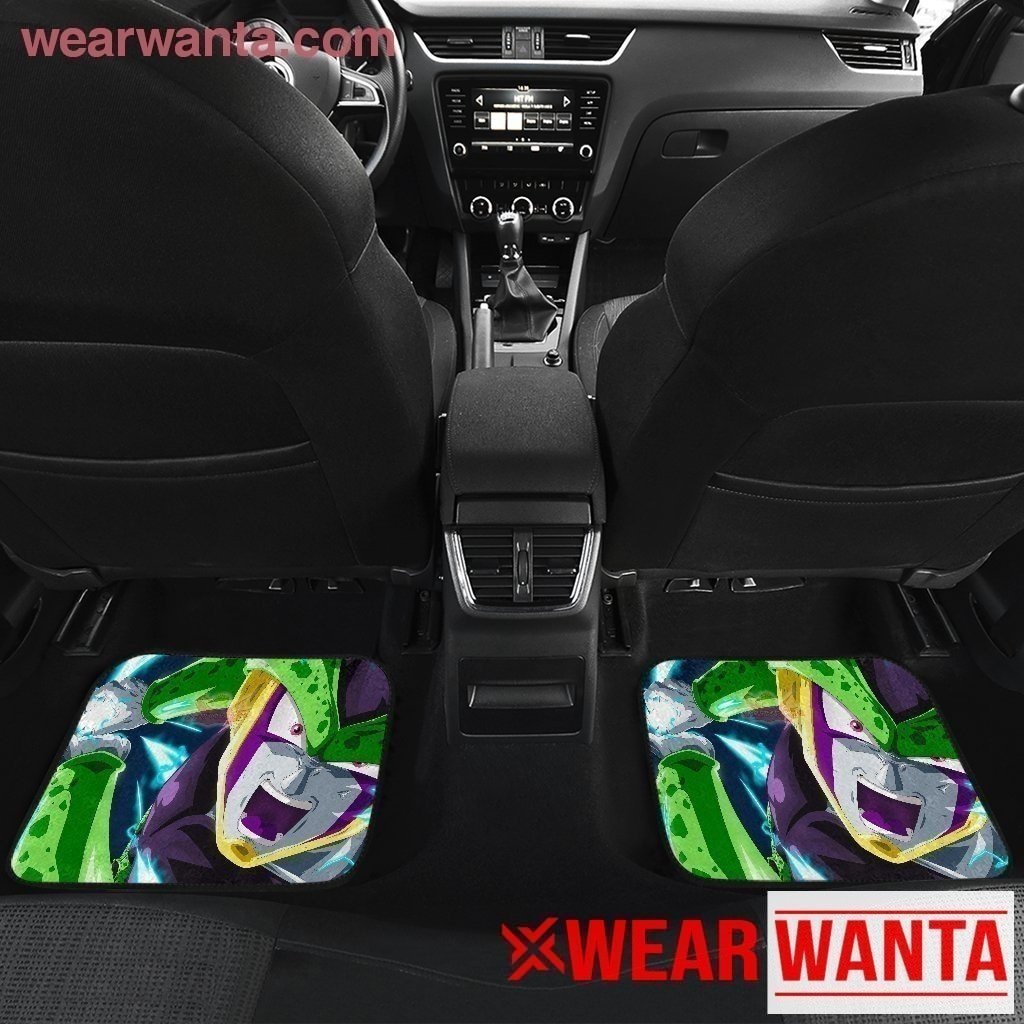 DBZ Cell Car Floor Mats Custom Dragon Ball Anime Car Accessories-Gear Wanta