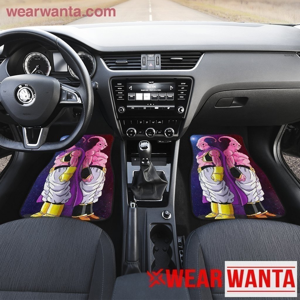 DBZ Majin Buu Car Floor Mats Custom Dragon Ball Anime Car Accessories-Gear Wanta