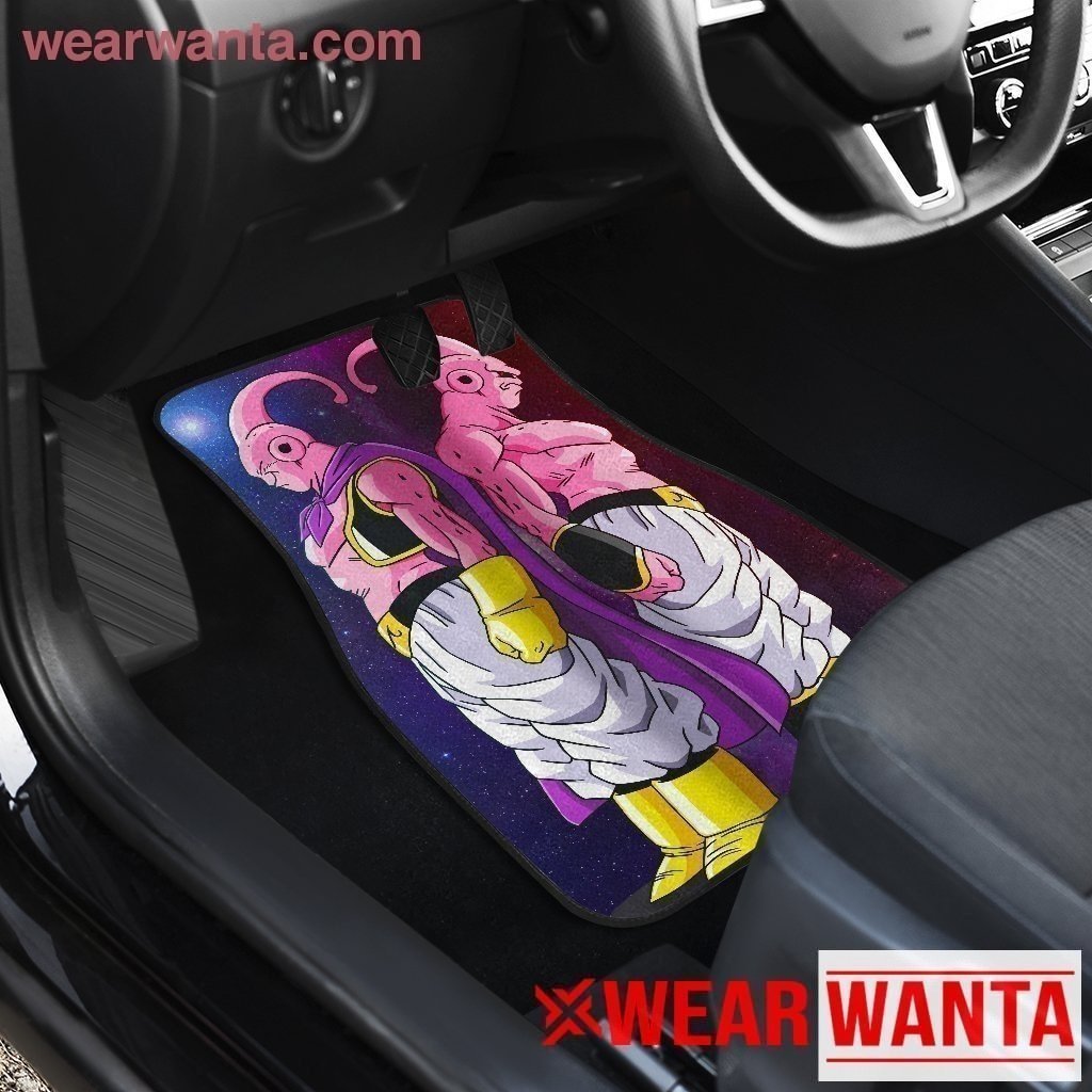 DBZ Majin Buu Car Floor Mats Custom Dragon Ball Anime Car Accessories-Gear Wanta