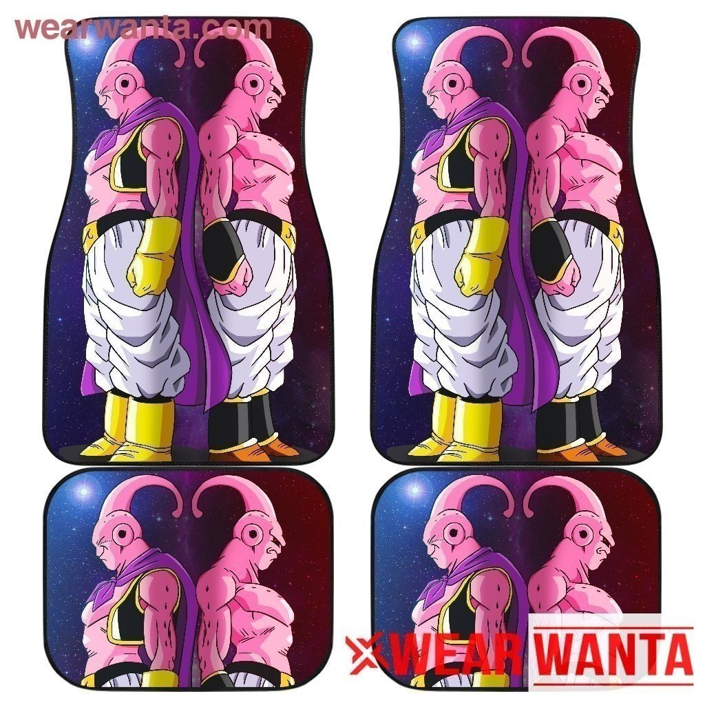 DBZ Majin Buu Car Floor Mats Custom Dragon Ball Anime Car Accessories-Gear Wanta