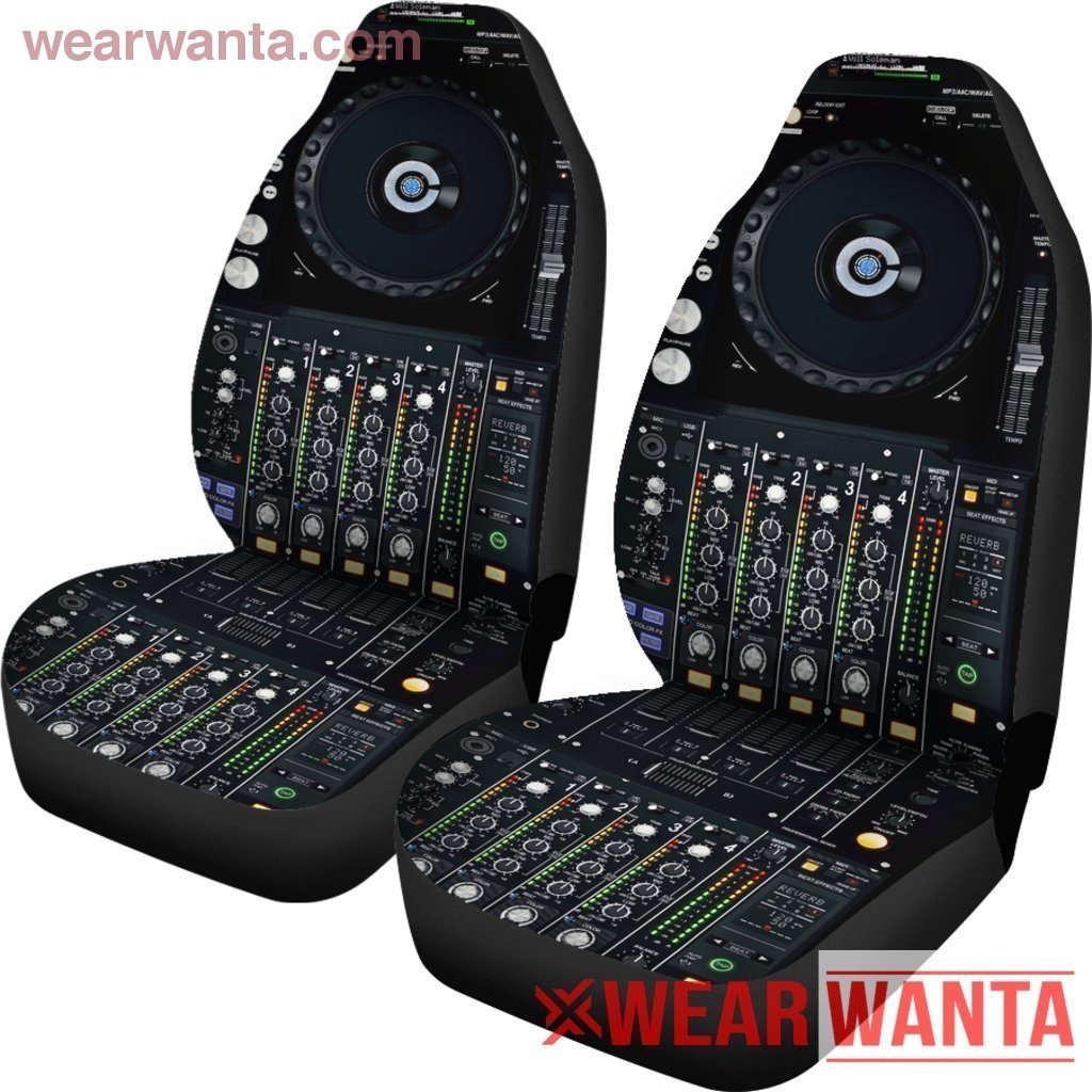 DJ Mixer Car Seat Covers Gift For DJ Lover-Gear Wanta