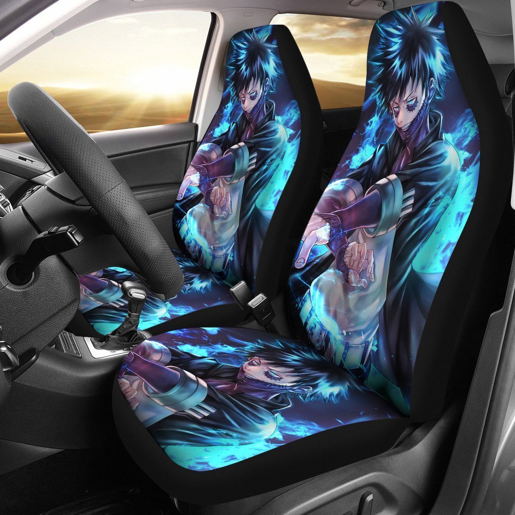 Dabi My Hero Academia Car Seat Covers Anime Car Accessories-Gear Wanta
