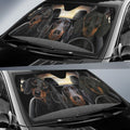 Dachshund Car Car Sun Shade Funny Dog Windshield-Gear Wanta