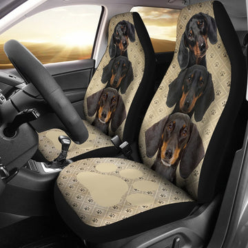 Dachshund Car Seat Covers Dog Car Seat Covers Funny-Gear Wanta