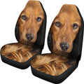 Dachshund Dog Car Seat Covers Funny Face-Gear Wanta