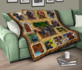Dachshund Dog Quilt Blanket Amazing-Gear Wanta