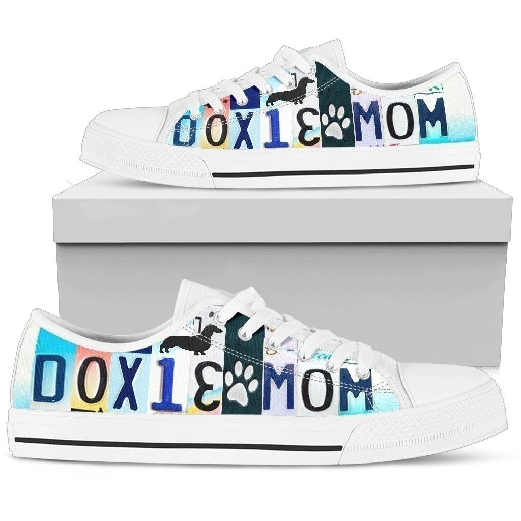 Dachshund Doxie Mom Dog Women's Sneakers Style NH08-Gear Wanta