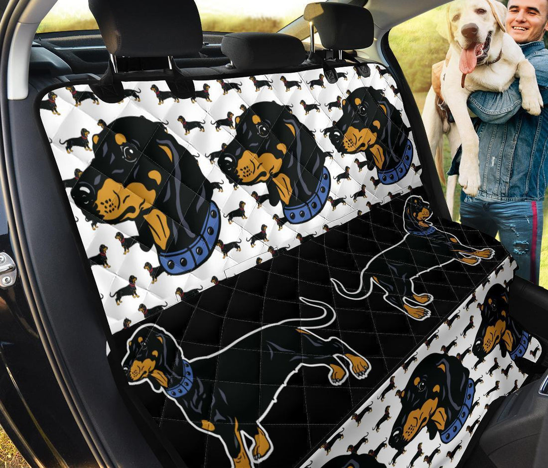 Dachshund Pet Car Seat Covers Funny Car Decor MN03-Gear Wanta