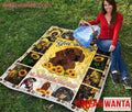 Dachshund You Are My Sunshine Sunflower Blanket For Dog Lover-Gear Wanta