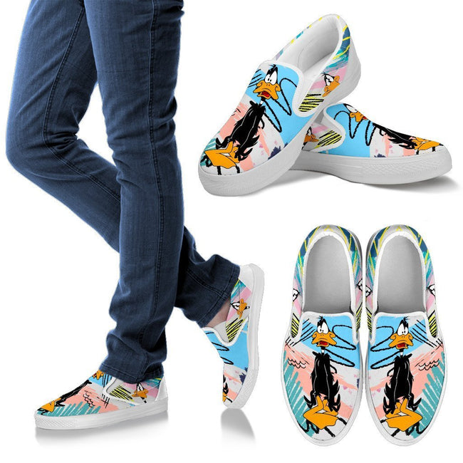 Daffy Duck Slip Ons Shoes Custom-Gear Wanta