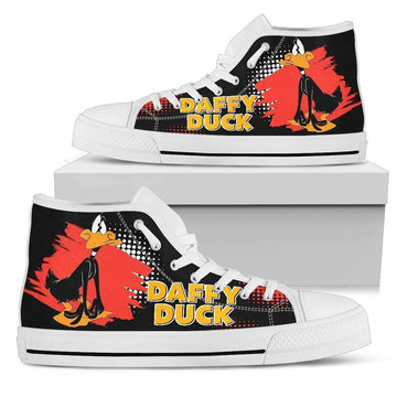 Daffy Duck High Top Shoes Looney Tunes Fan-Gear Wanta