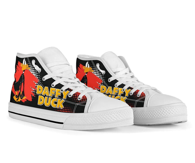 Daffy Duck High Top Shoes Looney Tunes Fan-Gear Wanta