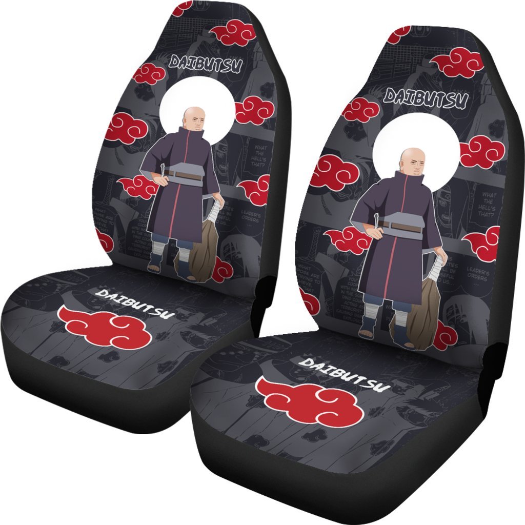 Daibutsu NRT Akatsuki Members Car Seat Covers Like Anime-Gear Wanta