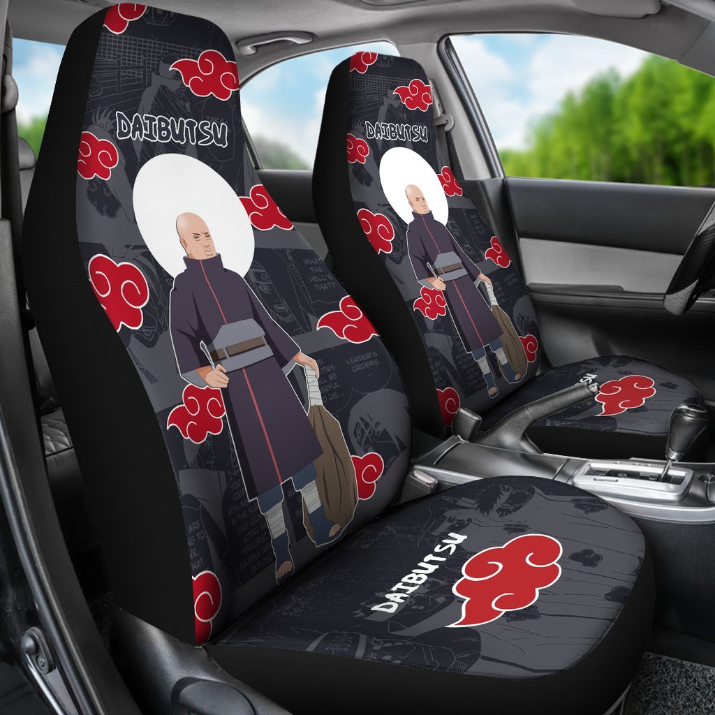 Daibutsu NRT Akatsuki Members Car Seat Covers Like Anime-Gear Wanta