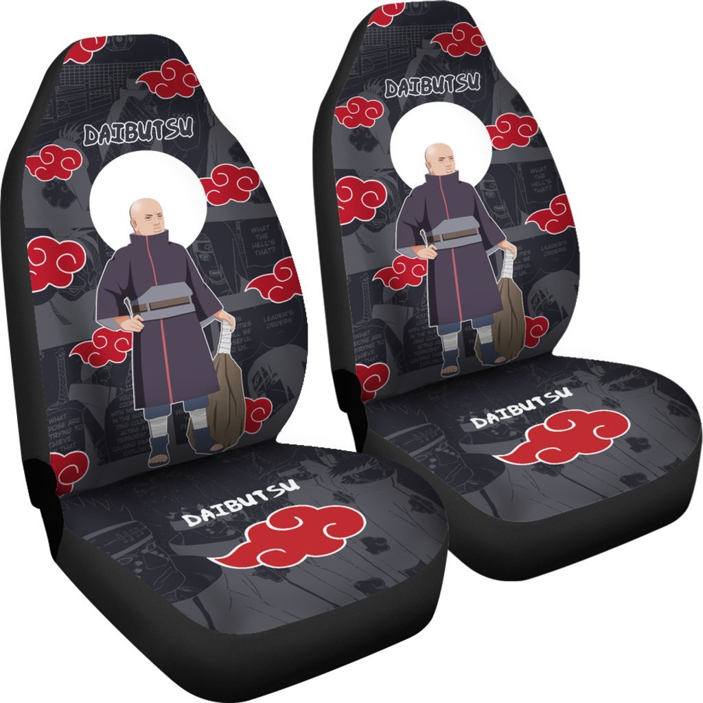 Daibutsu NRT Akatsuki Members Car Seat Covers Like Anime-Gear Wanta