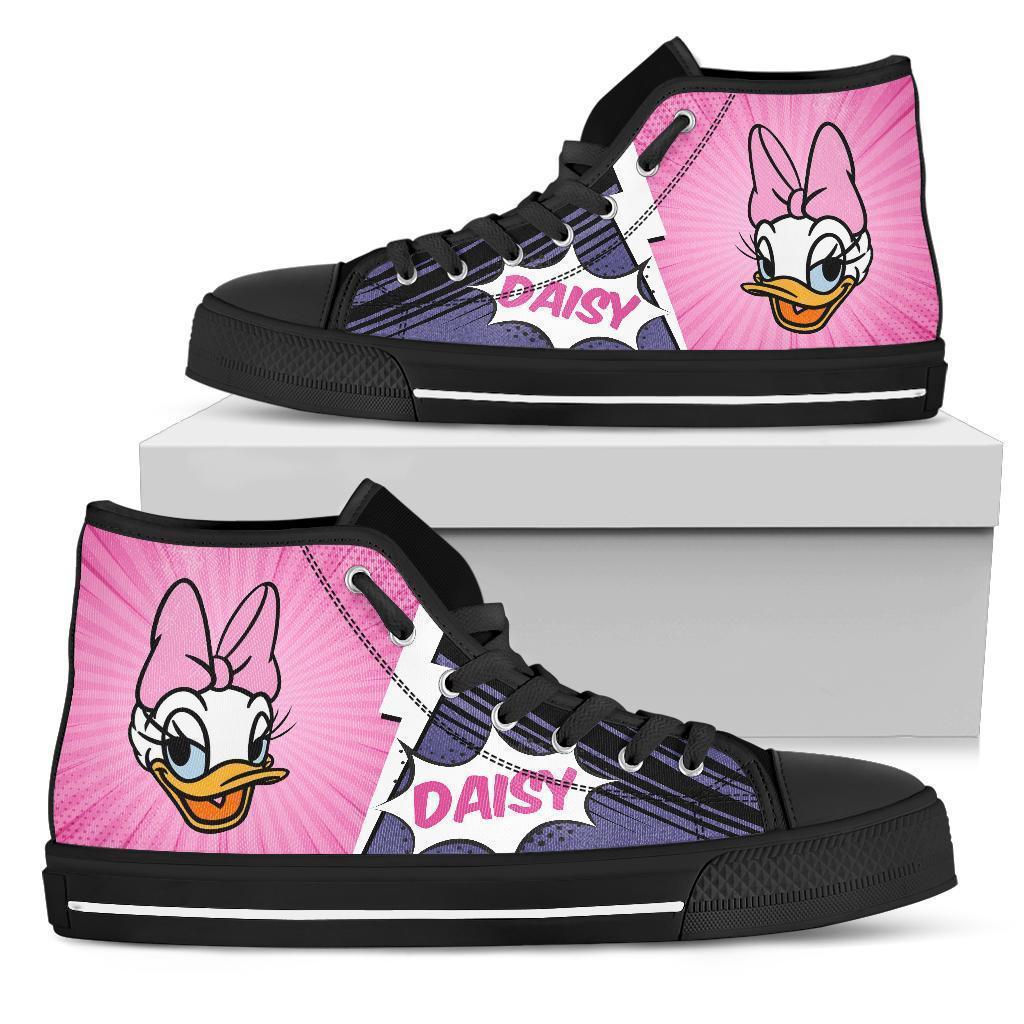 Daisy Duck High Top Shoes Custom-Gear Wanta